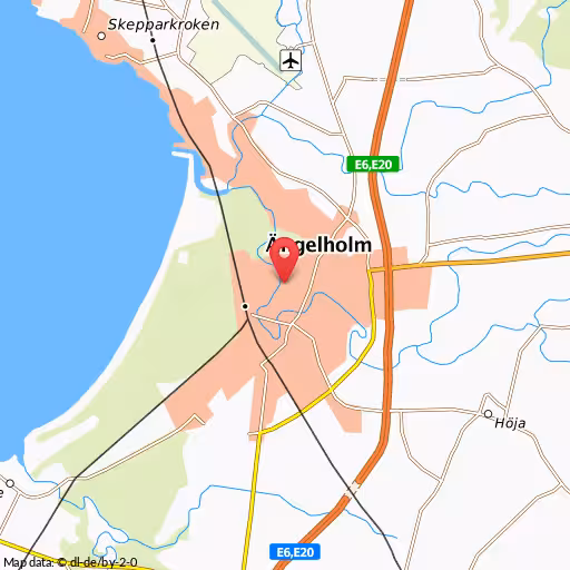 Blåljushändelse Storgatan Ängelholm Personrån på Storgatan