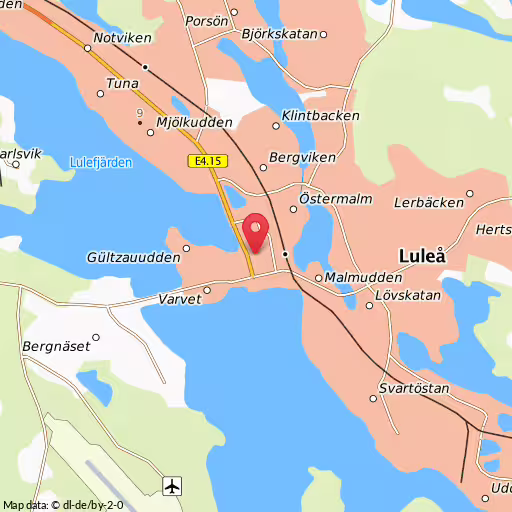 Blåljushändelse Storgatan Luleå Larm om trafikolycka på Storgatan i Luleå