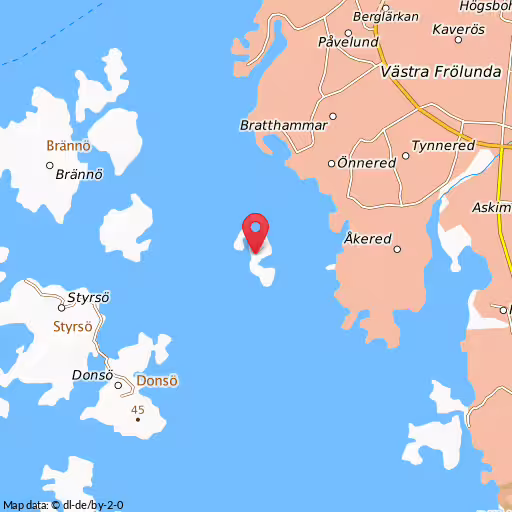 Blåljushändelse Strandväg Göteborg En bilist som kör på en manlig fotgängare i korsningen Säröleden - Askim Strandväg
