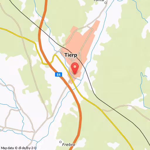 Stulen bil i brand i Tierp