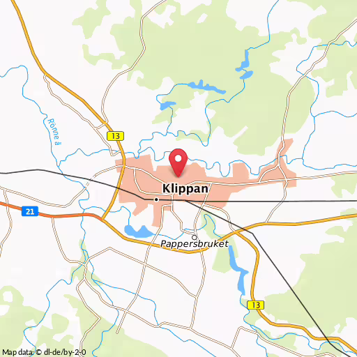 Blåljushändelse Torggatan Klippan Mopedbrand i centrala Klippan