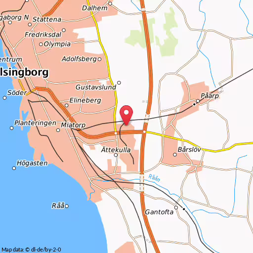 Blåljushändelse Trintegatan Helsingborg Stöld av diesel från lastbil, Trintegatan