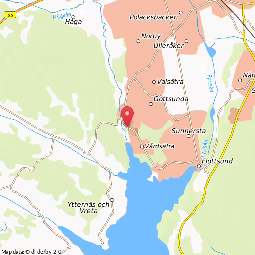 Blåljushändelse Vårdsätravägen Uppsala Fyra bilar i krock
