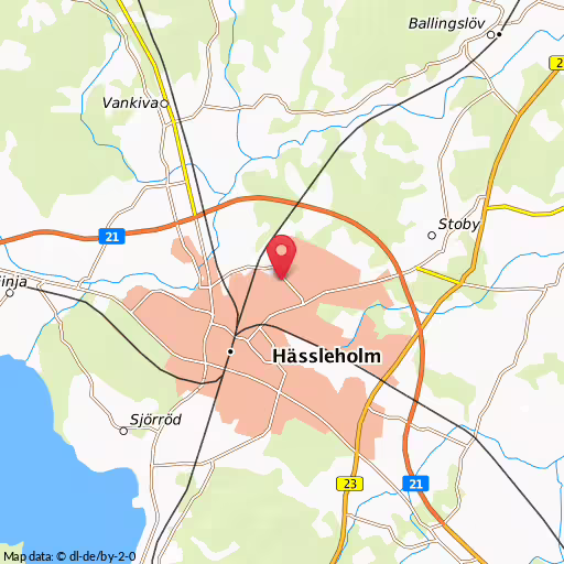 Blåljushändelse Vinbärsvägen Hässleholm Brand i radhus, Hässleholm