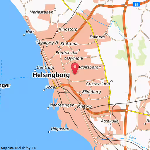 Blåljushändelse Ystadsgatan Helsingborg Larm om brand i lägenhet på Ystadsgatan